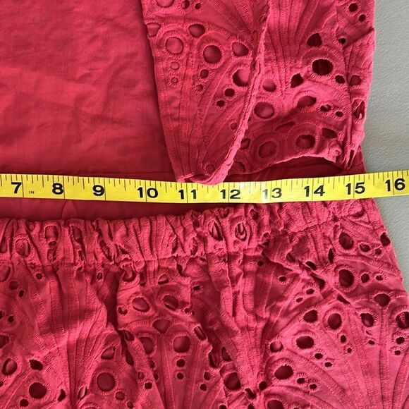 NWT Andie The Roatan Midi Dress - Eyelet - Rosette Size M - Picture 10 of 11